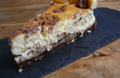 Cheesecake aux Snickers