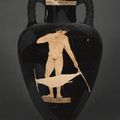 Amphore, peintre de Cléophradès, Athènes, Période Archaïque (1e quart Ve s. av. J.-C. ; 2e quart Ve s. av. J.-C.)