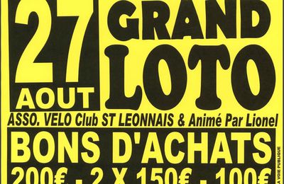 Loto du Club de vélo