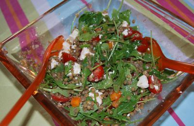 Salade de lentilles