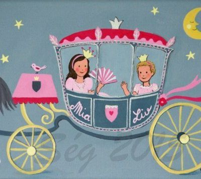 Le carosse, 18x24 cm