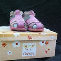 Chaussures ouvertes ADELIE rose