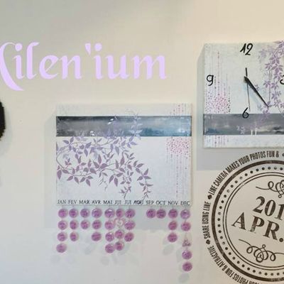 NOUVEAUTE !!Un tableau déco (deux toiles), un