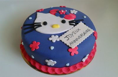 Gâteau hello Kitty !