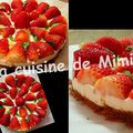 La tarte aux fraises sans cuisson Ce weekend,