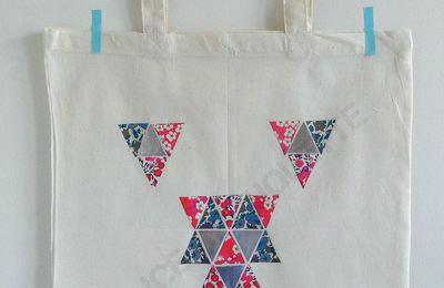 Recyclage #Tote Bag en Liberty#