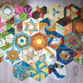 Défi Hexagones France patchwork 2017