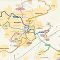 Montpellier : le futur réseau des tramways TAM