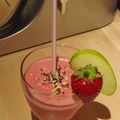 Smoothie aux fruits rouges