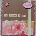 2ème carte scrapbooking