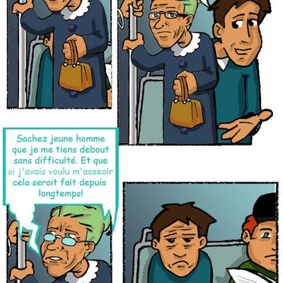 La politesse dans le métro