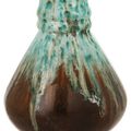 Fernand Rumèbe (1875-1952); Vase balustre en grès, col évasé animé de deux ressauts galbés à la base