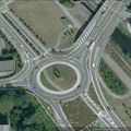 Rond-point à Angleur (Belgique)