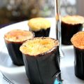 Gâteaux cuits dans la peau de bananes bio {recette banana cupcakes}