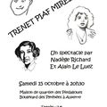 Nouveau spectacle : Trenet, Mireille, Piaf, des années 30 à nos jours