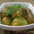 KKVKVK # 39 : Curry de boulettes de pommes de terre & rougets