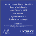 Courage, les mots sont toujours là 