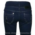 Jeans Slim Femme Zippé Stretch Taille Basse