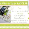 4enScrap ... RDV pour un atelier en ligne