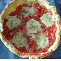 Tarte tomate et chèvre