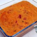 Gratin de semoule thon tomate