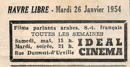 Le Havre Cinéma Gaumont Pathé Lecesne reconstruction Perret star Apollo Grillon Alhambra, Sirius Vox Rex Scala Royal Rio Réau Paris Sainte Adresse Lido  Normandy