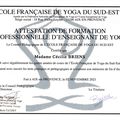 Il était une fois... une formation Yoga.