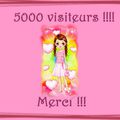 5000 VISITEURS !!!!! 