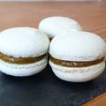 Macaron à la pomme verte