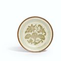 A rare ‘Dingyao’ slip-decorated dish, Northern Song dynasty