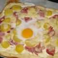 Pizza jambon/boursin