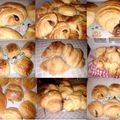 Mes petits pains choco et croissants