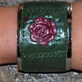 bracelet à la rose