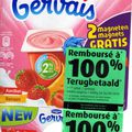 Gervais Fraise-Banane 4x100g 26/09/10