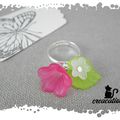 Bague fleurs