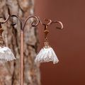 Les boucles d'oreilles dentelle de Falballa