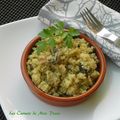 Quinoa aux champignons, sans gluten et sans lactose