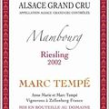 Domaine Marc Tempé - Riesling Mambourg 2008 
