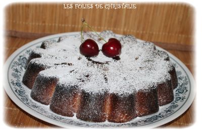 Gâteau 4 x 9 aux cerises (Thermomix ou pas )