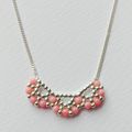 Collier Rose Corail "Antinéa"