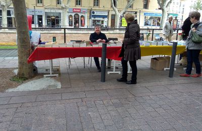 Sant Jordi al Carrer à Perpignan - Compte-rendu