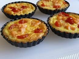 MIni quiche aux tomates cerises