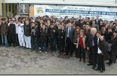 RECEPTION DU BUS AU LYCEE CHARLES DE GAULLE