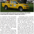 Un nouveau véhicule pour la DFCI