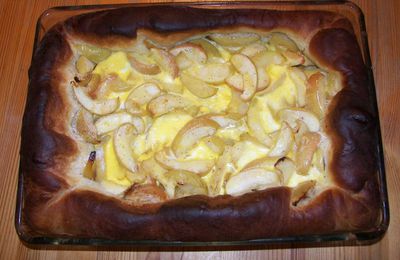 Brioche aux pommes 