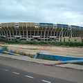 Pelouse synthétique au stade des Martyrs