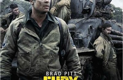 Fury de David Ayer avec Brad Pitt, Shia LaBeouf, Logan Lerman, Michael Pena, Jon Bernthal