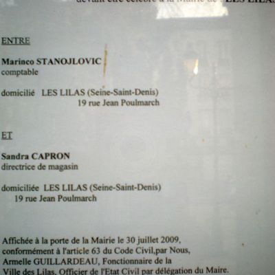 Publication des Bans