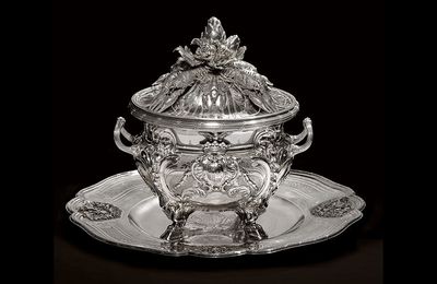 A Louis XV silver tureen to lead Sotheby's October Auctions of Furniture & Decorative Arts in New York