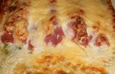 Jambon aux épinards ww